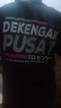 Product Review of KAOS DEKENGAN PUSAT PRIA LENGAN PENDEK BAHAN KATUN CVC ADEM TIDAK BIKIN GERAH VIRAL TIK TOK Nyaman Distro from @**k 1