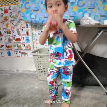 Product Review of 3 Pairs Tshirt & Pajama Terno Kids Assorted designs bundle Pantulog Sleepwear from M**n C**o 0