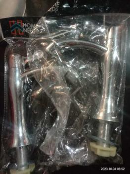 Product Review of Kran Air Wastafel Tancap Bawah Keran Cuci Tangan Bahan ABS Chrome SLT-235 from D**e 0
