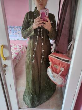 Product Review of Gamis Kinarya Gamis Semi Outer Gamis Tulle Etnic Premium Gamis Terbaru Gamis Kekinian Gamis Modern Gamis Pesta Dress Pesta Gamis Kondangan Gamis Kebaya Wanita Muslim Payet from A**a L** 0