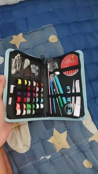 Product Review of Peralatan Jahit Lengkap Travel Set / Benang Jarum Gunting / Set Alat Jahit Lengkap Dompet / Sewing Kit Tools from b**k c**r 0