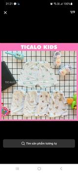 Product Review of Yếm Xô Cho Bé - Hình Vuông - Chất Liệu Muslin - Nền Kem Hoạ Tiết Xinh Xắn from k** p**g 9** 0