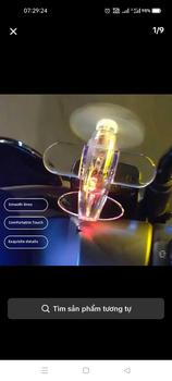 Product Review of Máy bay Nhỏ phát sáng, năng lượng gió, xe đạp Điện trang trí mũ bảo hiểm máy bay Nhỏ LED, thích hợp cho xe máy, trang trí from 𓊈**𓊉 2