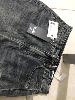 Product Review of YURI JEANS - (Vải QCCao Cấp) Quần Jeans Baggy Màu Dơ Bụi Rách Gối Chất Mền Mịn Dài94cm Nữ Pants from H**g H**g ** 1