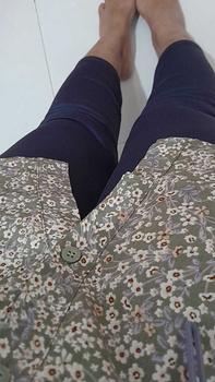 Product Review of 3 PCS LEGGING 3/4 RAYON PREMIUM (Bahan Kaos) Wanita Celana Panjang Pendek from U**🍂 0