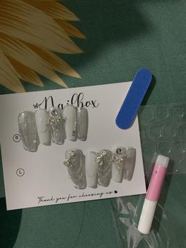 Product Review of (T-38)nail book thiết kế giá rẻ by chichi nail hút mắt mèo đính cham xinh lung linh from ** 0