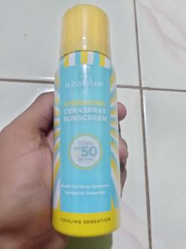 Product Review of Azarine Ceraspray Sunscreen Spray SPF 50 PA+++ with cooling sensation 50ml UV Defender UV Protector Outdoor Sunscreen Mist Wajah Facial Sunblock from A**k 2