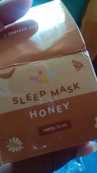 Product Review of BYBDKA Sleeping Mask Bybdka SleepMask Bybdka id Berjerawat Bruntusan Berminyak Mencerahkan Saffron Honey Olive Oil Coconut Oil from r**a 0