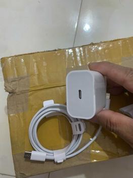 Product Review of Combo 2 Bộ Sạc Nhanh PD 20W + Tặng Kèm 1 Dây Cáp | Sạc Siêu Tốc 50% Trong 30 Phút | Dùng Cho ip 6 - 14 Prm from t**9 0