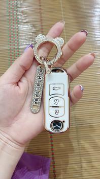 Product Review of Ốp Bảo Vệ Chìa Khóa Xe Hơi Mazda Cx5, Mazda 2, Mazda 3, Mazda 6 Chất Liệu TPU Cao Cấp (Loại 3 nút bấm) Móc Khoá from Y** g**n 0