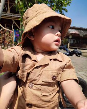 Product Review of Safari set baju bayi dan anak (Zoo Keeper) By Happyfio from i**n 0