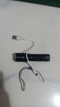 Product Review of Đèn Pin Led, Có Thể Sạc Lại, Không Thấm Nước, Lấy Nét Có Thể Điều Chỉnh Đèn Pin Ngoài Trời from l** t** h**g h**h 1