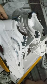 Product Review of giày nam tăng chiều cao 5cm lưới kết hợ da có phản quang sp 2002 Sneaker Cao Su Đế Bằng Shoes from T**c 1
