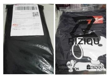 Product Review of Kaos Riziqu Spony Bahan Katun Combat 20s Lengan 7/8 Karakter Bawah Belah Samping Tebal Nyaman from H**J 1