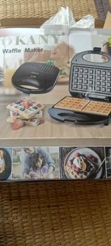 Product Review of เครื่องทำวาฟเฟิล เครื่องทำวาฟิล750W แบบหนา ขนมรังผึ้งเนื้อนุ่ม เครื่องทำขนมรังผึ้ง เตาวาฟเฟิล เตาอบวาฟเฟิล เครื่องทำอาหารเช้ Waffle maker from u**น 1