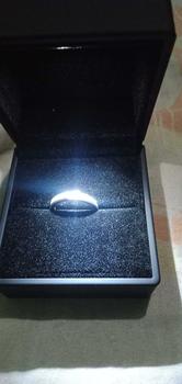 Product Review of Cincin Moissanite Lapis Emas Putih 18K - Blanche Minimalist Moissanite Ring 0.1 CT - Lore Jewellery from N**i Y**h 0