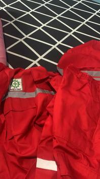 Product Review of Celana Kerja Cowok Panjang Formal Model Cargo Warna MERAH (/Wanita ) - Gudang Wearpack tiktok shop from O**a S**e 0