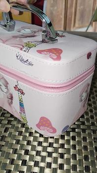 Product Review of BEU051 กระเป๋าเครื่องสำอาง มี 3 sizeให้เลือก วัสดุผ้า PUกันน้ำ มีหูหิ้วซิปอย่างดีกล่องเก็บเครื่องสำอางกันน้ำ กระเป๋าเดินทาง from ม**จ 2