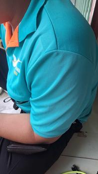 Product Review of Áo thun polo xanh sm tài xế xịn mát form ôm body cần tăng size nếu thích thoải mái from P**m H**u 0
