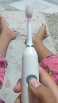 Product Review of electric toothbrush for adult kids toothbrush ultrasonic vibrating toothbrush from a**i 1
