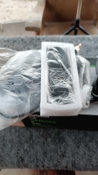 Product Review of ไมโครโฟนวิทยุสีดำ ดีขึ้น ส่งล่าช้า 0.25 วินาที วงเล็บสามเหลี่ยม และโครงสร้างการสนับสนุนที่มั่นคง สีดำ ไมค์  basike (การเชื่อมต่อโทรศัพท์มือถือที่แนะนำ: US37) from เ**ร 1