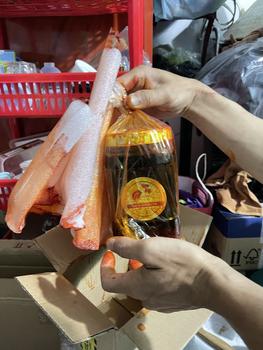 Product Review of Nghệ đỏ ngâm sẳn đông ii thể tích 1L cho gà from M**h N**n 1
