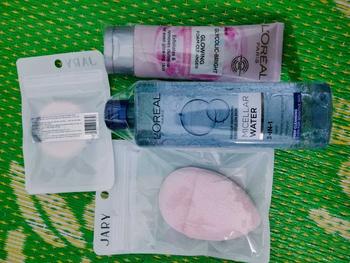 Product Review of Miếng rửa mặt bọt biển Jary Cleansing Sponge (1 Cái) from t**h t**n 0