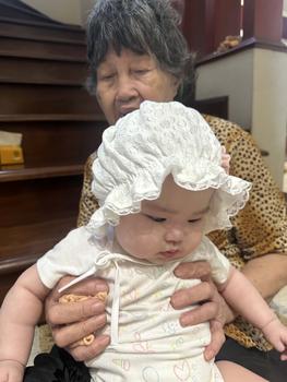 Product Review of Mũ Em Bé, Thiết Kế Hoa Dễ Thương, Chất Liệu Cotton Mềm Mại, Thích Hợp Cho Mùa Hè, Mũ Công Chúa Cho Bé Gái Trẻ Sơ Sinh, Ren Xếp Ly, Buộc Dây Cho Trẻ Mới Biết Đi, Mũ Che Nắng from B**y 0