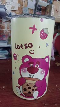Product Review of 29NS-(Tặng Cọ Rửa) Ly Giữ Nhiệt CAPYBARA Thuyền Gỗ Inox 304 Dung Tích 600ml Có Nắp Chống Tràn, Kèm Ống Hút, bình nước giữ nhiệt nóng lạnh from A**🌷 2