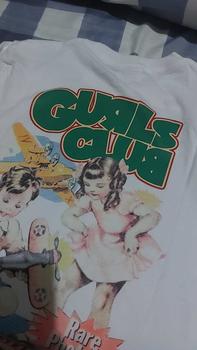 Product Review of Gurls Club Long Sleeve - Playground | Katun Combed Distro Kaos Nyaman Panjang Putih Sablon Baju Tangan T-Shirt Hitam Pendek Polos Santai Rib from ن**ا 1
