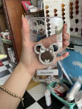 Product Review of Ốp Điện Thoại Không Khung, Thiết Kế Sang Trọng, Gương Lật, Giá Chân Đế Kim Loại, Tương Thích Với iPhone 11, 16, 15, 14 Plus, 13, 12 Pro Max, Siêu Mỏng, Ốp Trong Suốt HD Hàn Quốc, Ốp Chống Sốc, Ốp Lưng Bảo Vệ PC Linh Hoạt from N**n C** T**n 1