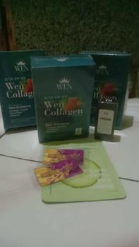 Product Review of 3 BOX WEN COLLAGEN STRAWBERRY BPOM from P**i 0