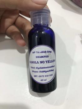 Product Review of Dầu gội tím khử ánh vàng FANOLA NO YELLOW 1000ML giữ cho tóc nhuộm, tẩy bền màu, Đổi Màu Tóc, Dưỡng Tóc from O**a 0