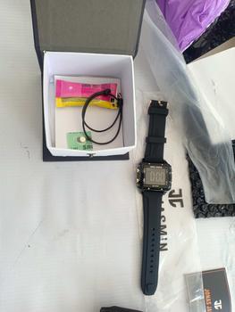 Product Review of jam  tangan original Pria wanita terbaru 2023  rubber segi Digital transparan from N**e 2