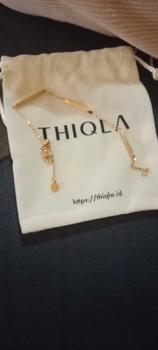 Product Review of THIQLA - Gelang Serut Wanita FASL - Gelang Kecil Tipis Mirip Gelang Emas Model 2025 - Gelang Aurel Mirip Gelang Titanium Wanita Anti Karat from N**i 3