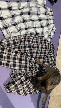 Product Review of Celana Tartan Wanita Panjang Kulot Kotak-Kotak Casual Kancing Depan 1099 from c**h 0