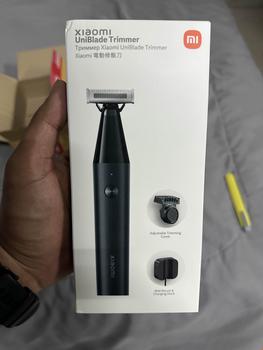 Product Review of Xiaomi UniBlade Trimmer เครื่องโกนหนวดแบบกันจอนมัลติฟังก์ชั่น ใบมีดสามทิศทาง กันน้ำ IPX7 การชาร์จไร้สานแม่แหล็ก from b**a 0