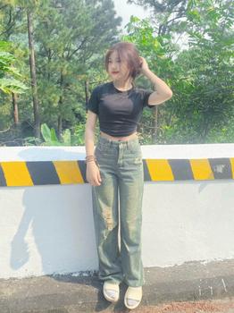 Product Review of Quần jean rách ống suông phong cách - Quanjeanrach9301_P11K10 Nữ Women from M** b** n**c 2