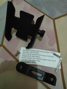 Product Review of HOLDER SPION MOTOR HM-11 PHONE STAND DUDUKAN HP Hitam Plastik from u**0 0
