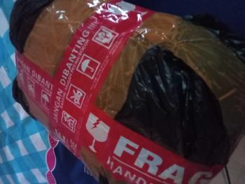 Product Review of Basreng Stik Pedas Daun Jeruk 500gr from 0** 0