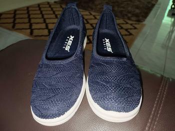 Product Review of XES Ladies BSLCBT04 Casual Slip On Sneakers (Pink, Navy) from i**n 1