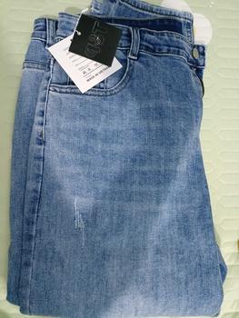Product Review of MS 950 Bigsize 42-95Kg Quần Jean Form Baggy 9 Tấc, Co Giãn 4 Phù Hợp Dáng Đùi To, Lưng Thêu from L** L** 0