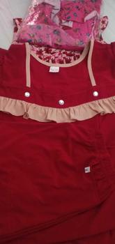 Product Review of bộ ngủ dây bảng to 1 tầng bèo quần có túi thun aty tơ size 234 đồ ngủ from N**c Đ** 2
