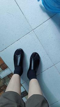 Product Review of DÉP DA CAO CẤP HỞ MŨI CAO 7CM Nữ DéP Shoes from m** c** 0