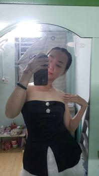 Product Review of Áo Peplum Cúp Ngực Xẻ Tà Trước Phối Tag Đá Sang Trọng BBSTORE'S -A2607 from H**T C**G 0