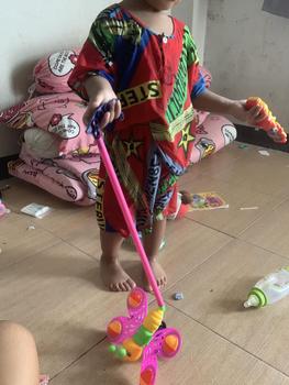 Product Review of ของเล่นหัดเดิน ของเล่นสัตว์ด้ามเข็นมีเสียง ไก่เข็น ผีเสื้อเข็น ของเล่นฝึกเดิน from ร**💜 1