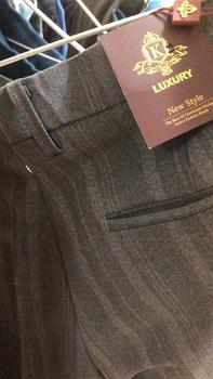 Product Review of Quần âu nam kẻ sọc cao cấp, form Slim fit, vải co giãn 4 chiều from T**2 0