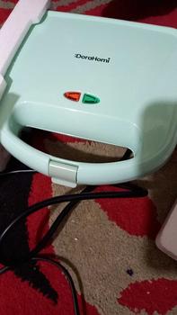 Product Review of COD GARANSI Sandwich Maker Dorahomi Toaster Alat Pemanggang Roti Bakar Kaki Anti Geser hijau Tipe IDO Tipe UK from R** T**g 0