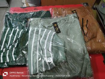 Product Review of QR PROJECT ID - KAOS POLOS OVERSIZE LENGAN PANJANG STRIPE SALUR WITH SLIT from A**a P**✨ 3
