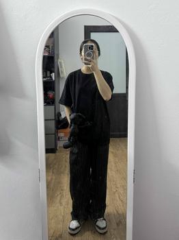 Product Review of Quần kẻ dáng dài trẻ trung năng động from L** 0